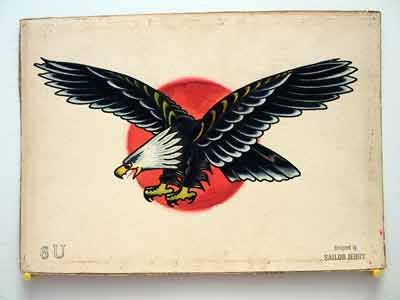 Sailor Jerry Tattoo Flash Eagle